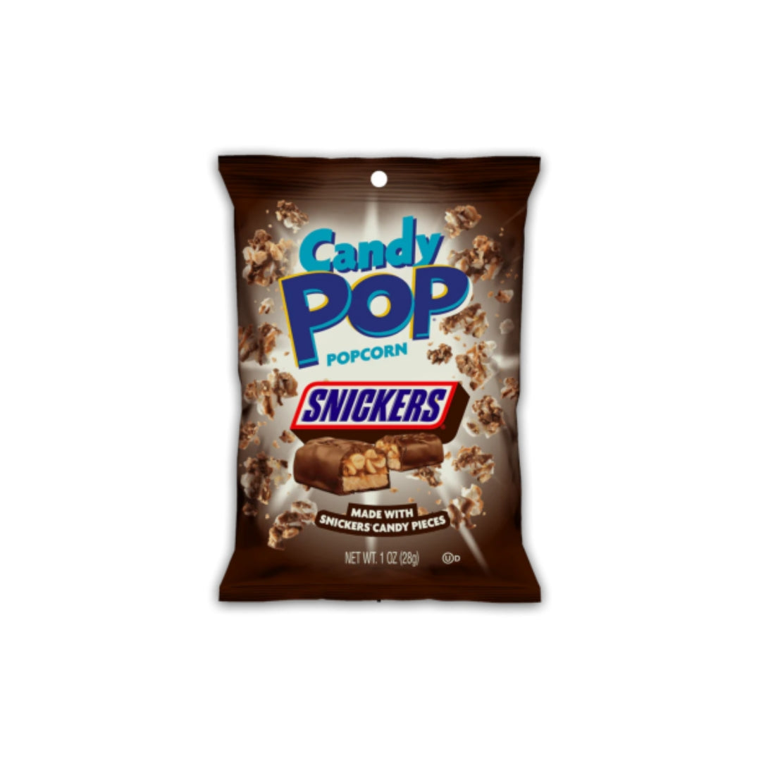Candy Pop Popcorn Snickers - 28 gram