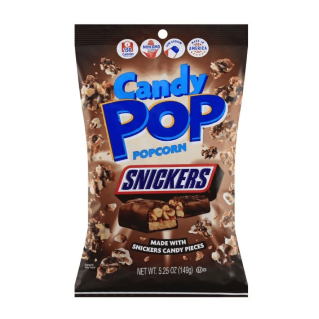 Candy Pop Popcorn Snickers - 149 gram