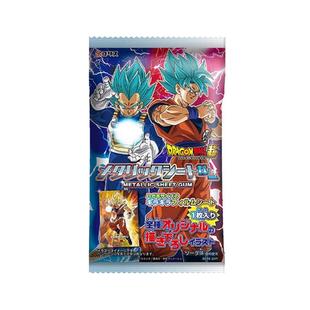 Dragon Ball Metallic Sheet Soda Gum - 4 gram