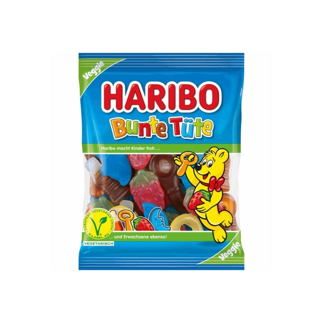 Ax Ribo Plus Haribo Bunte Tüte VEGAN 100g – Kleurrijke Vegan Snoepmix – Universal Sweets