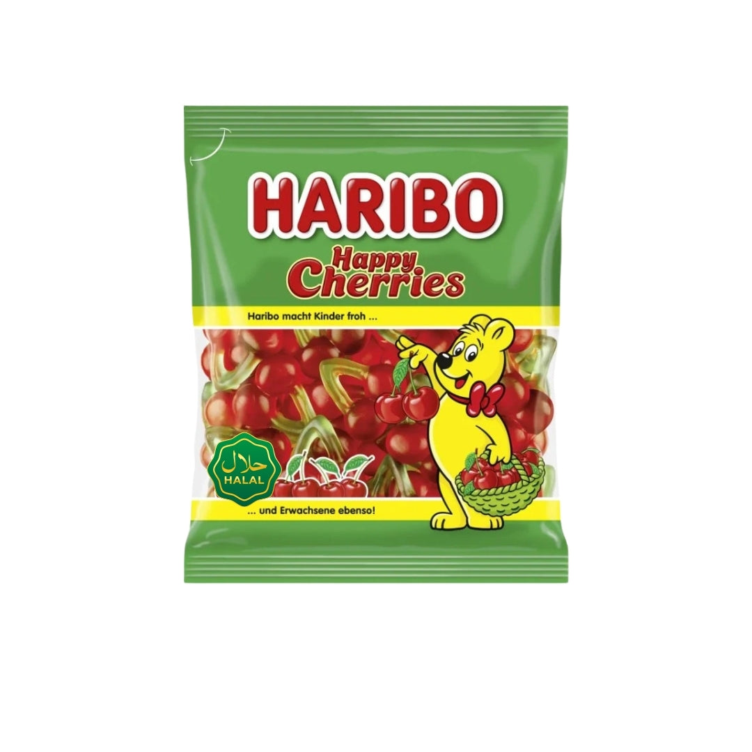 Haribo Happy Cherries HALAL - 100 gram