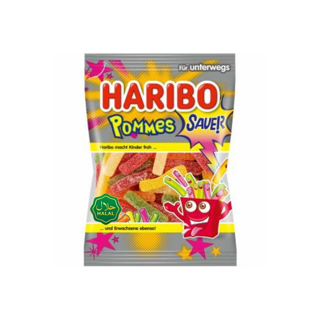 Haribo Pommes Fizz HALAL - 100 gram