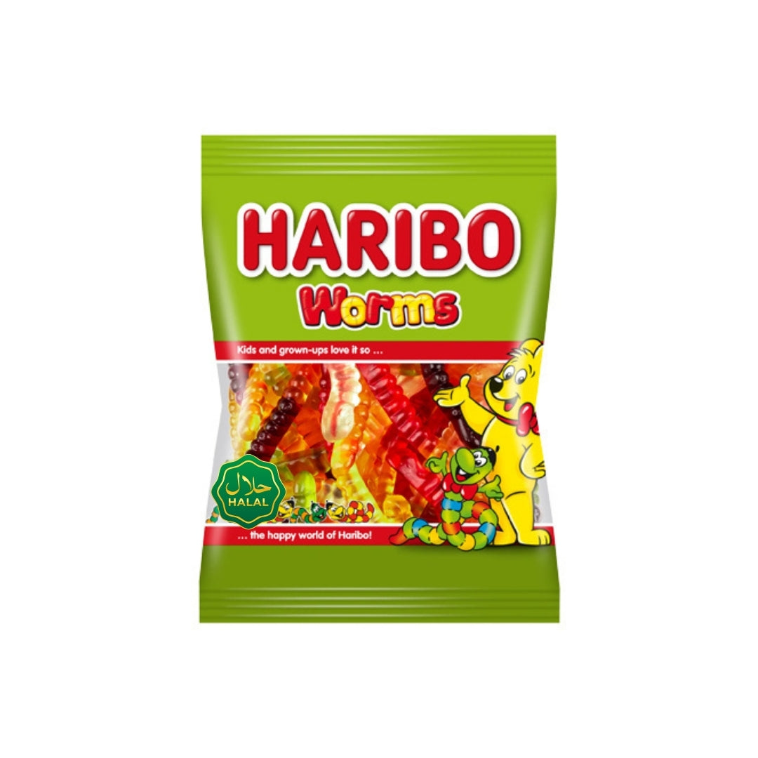 Haribo Worms HALAL - 100 gram