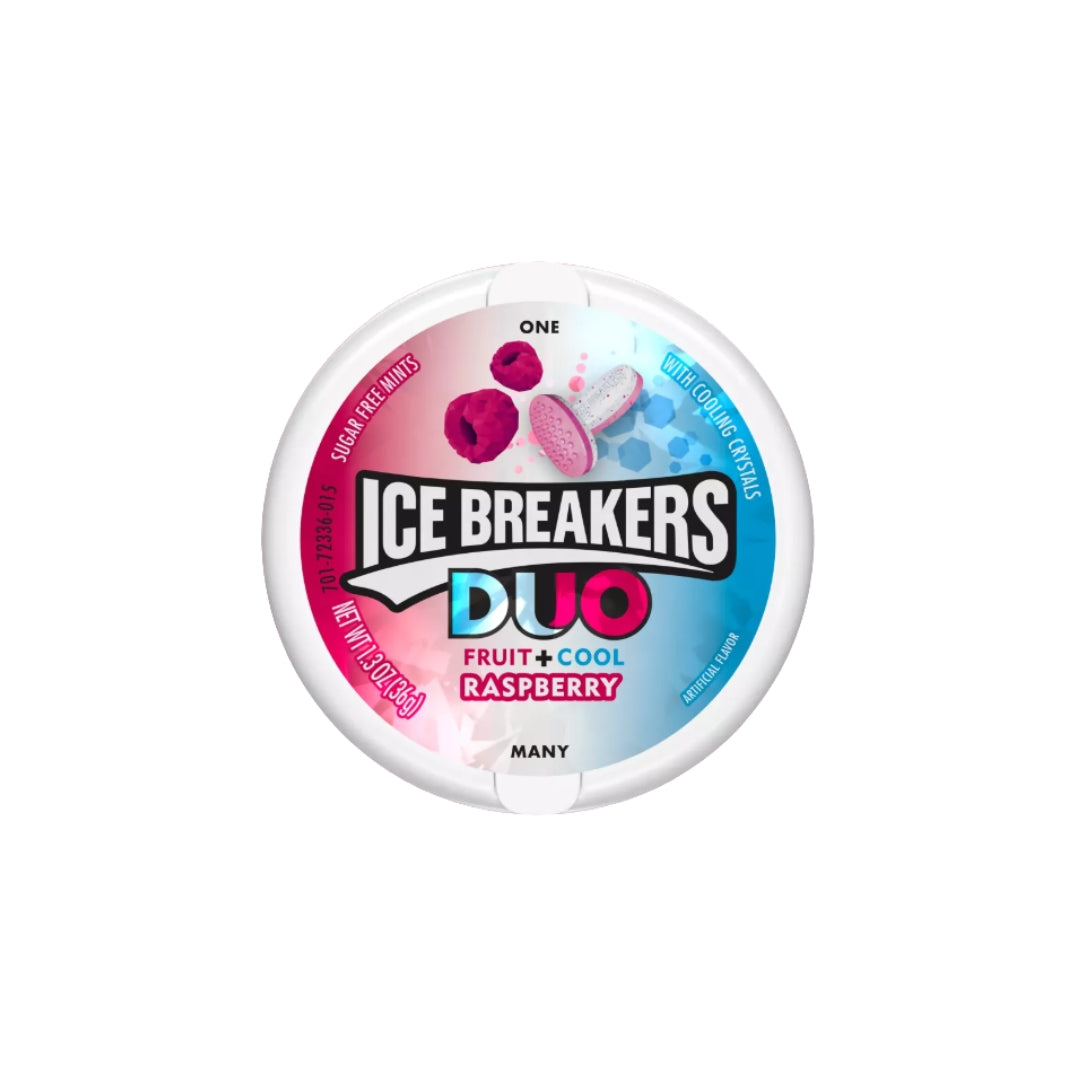 Ice Breakers Duo Cool Raspberry - 36 gram