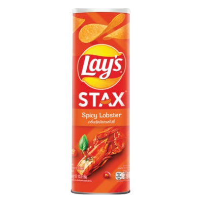 Lay's Stax - Spicy Lobster Potato Chips 100 gram