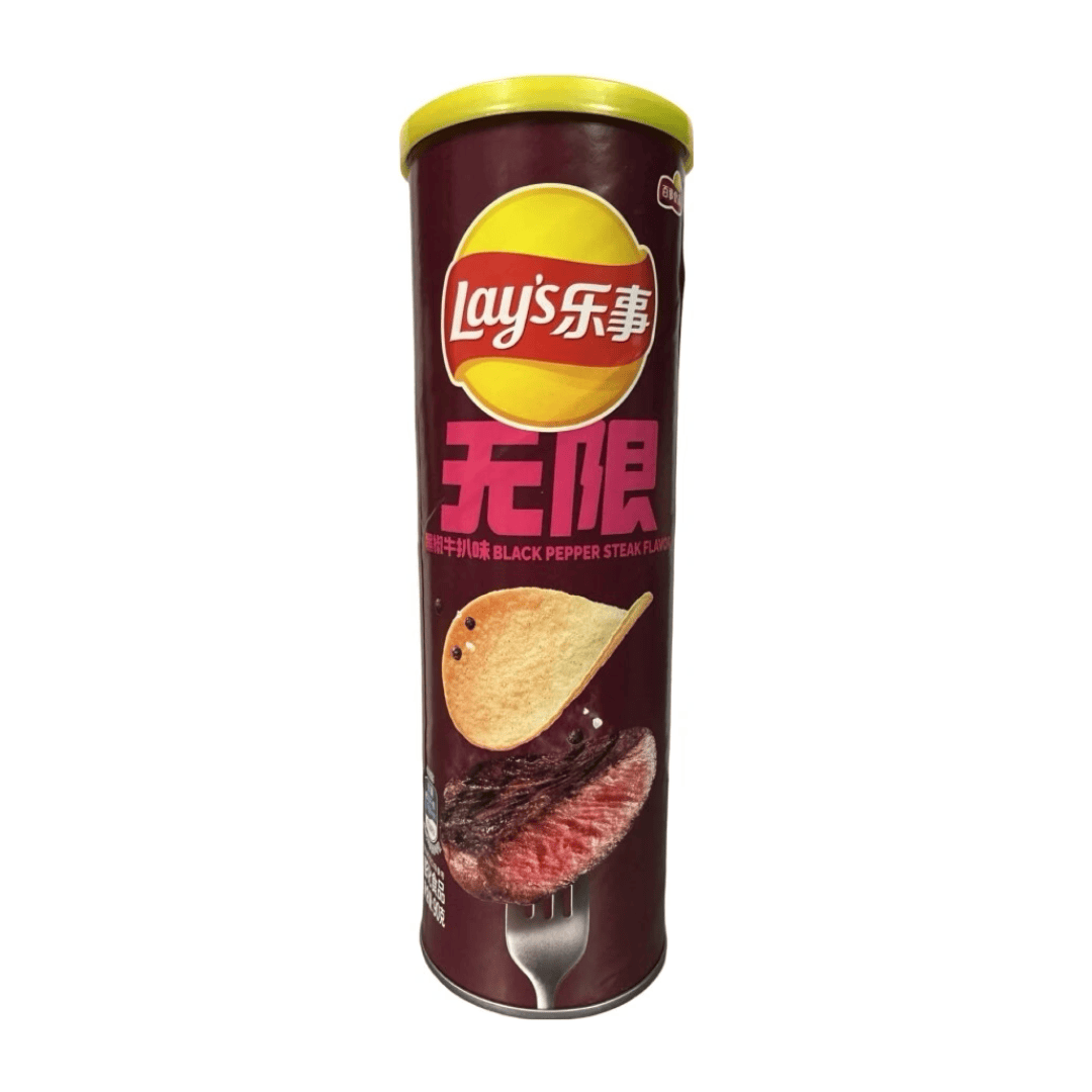 Lay's Stax Black Pepper Steak (90 gram)