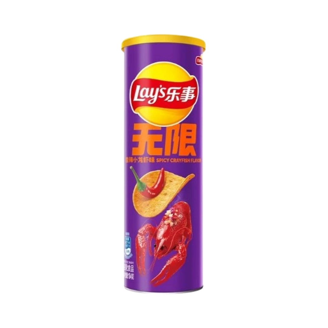 Lay's Stax Spicy Crayfish - 90 gram