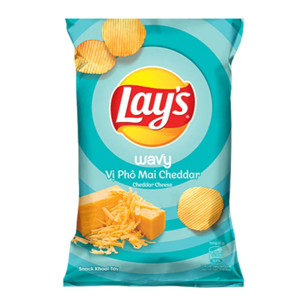 Lay's Wavy Cheddar Cheese - 90 gram