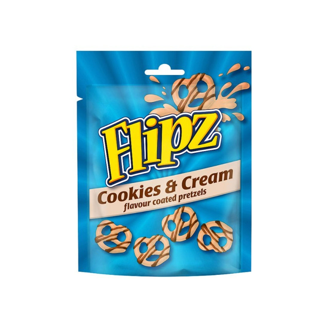 McVities Flipz Cookies & Cream Pretzels - 90 gram