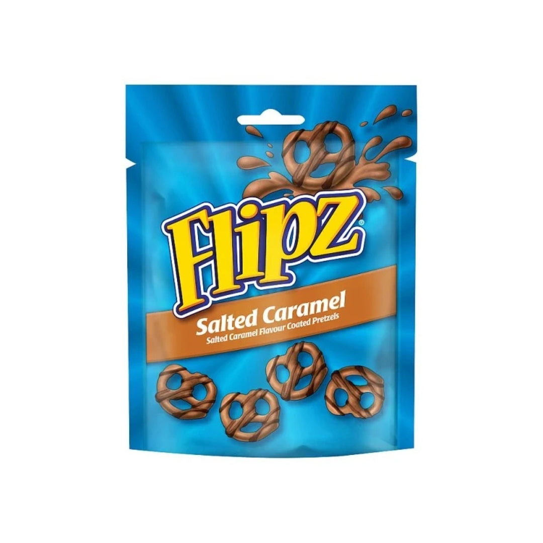 McVities Flipz Salted Caramel Pretzels - 90 gram