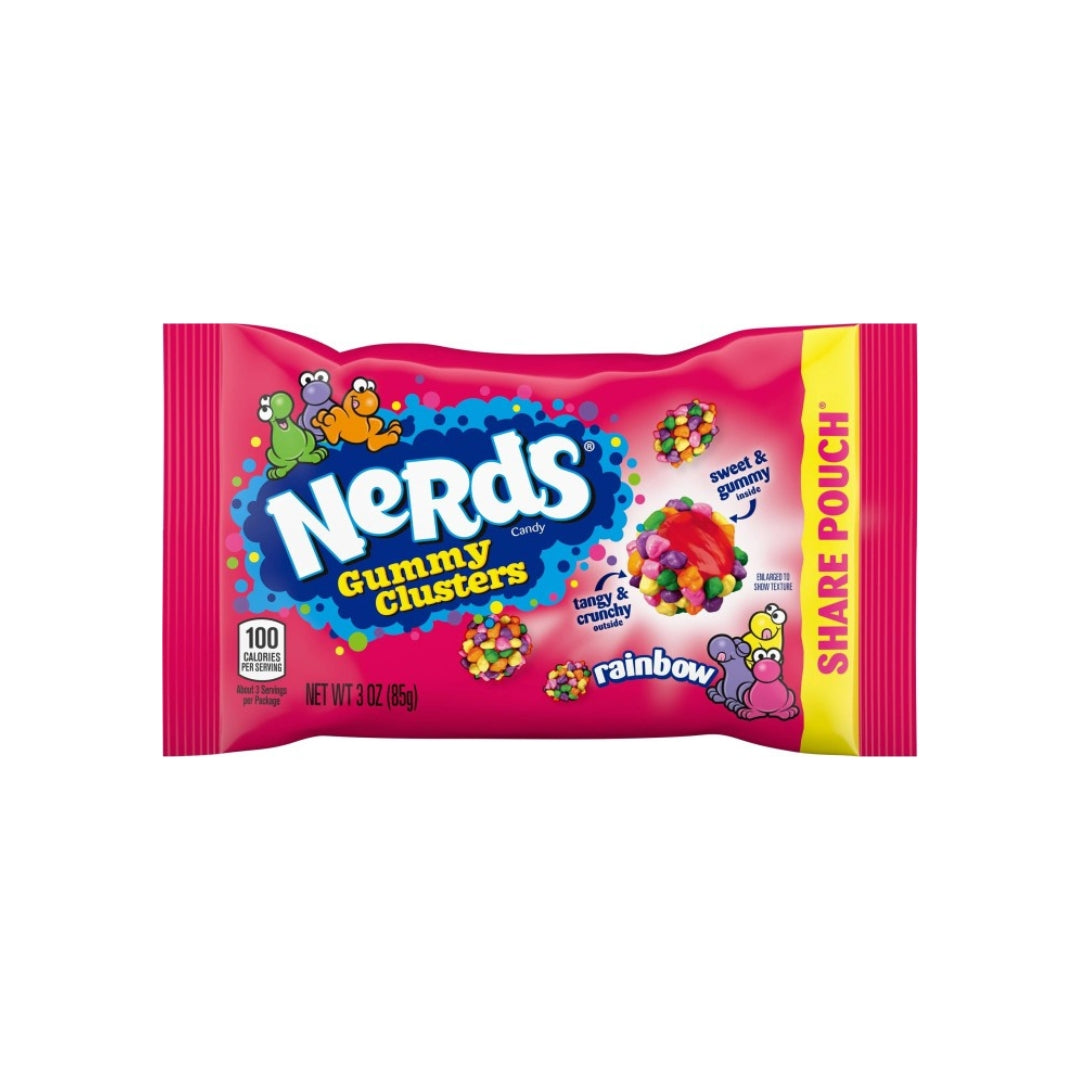 Nerds Gummy Clusters Rainbow - 85 gram