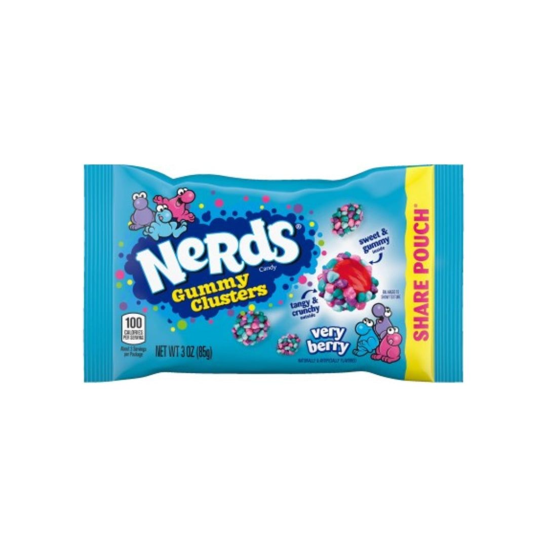 Nerds Gummy Clusters Very Berry - 85 gram