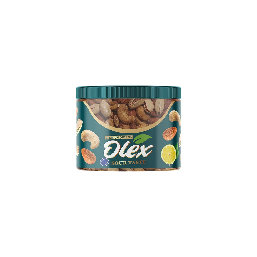 Olex Gemengde Noten Geroosterd Sour - 140 gram