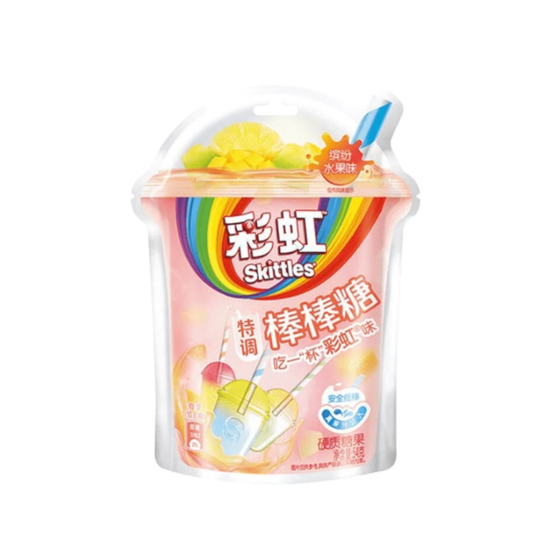 Skittles Lollipop Mixed Fruits Flavor - 54 gram