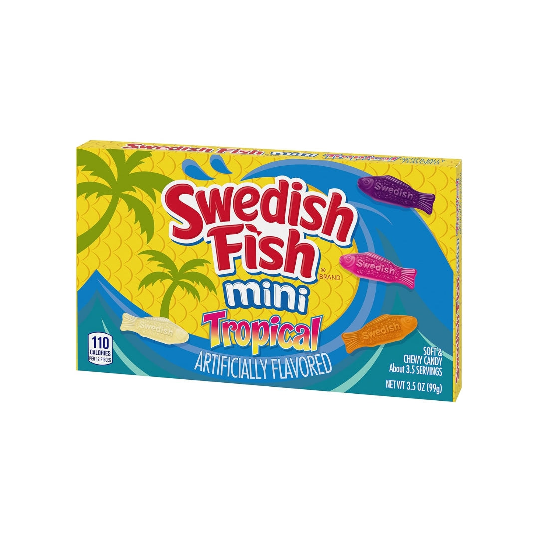 Swedish Fish Mini Tropical - 99 gram