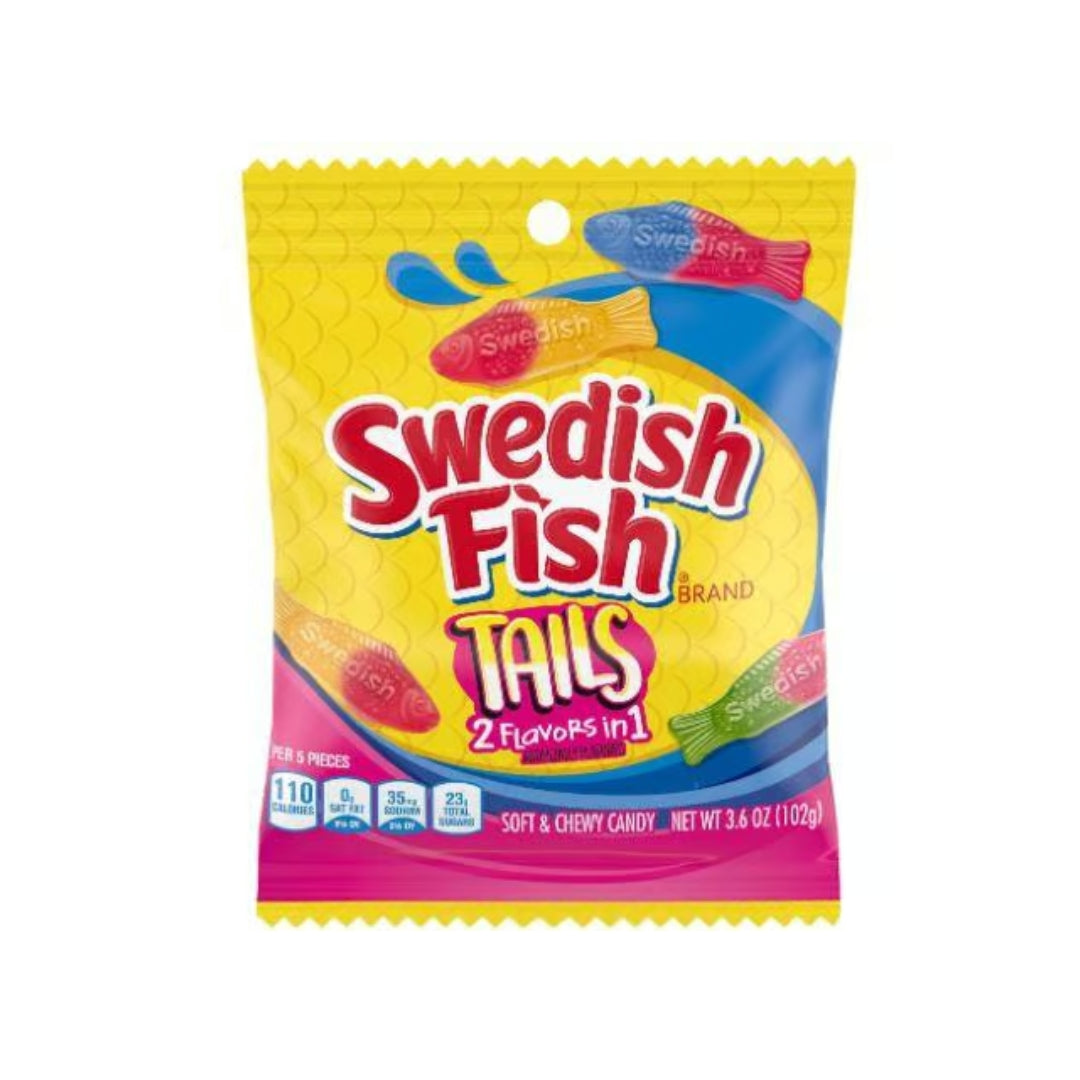 Swedish Fish Tails - 102 gram