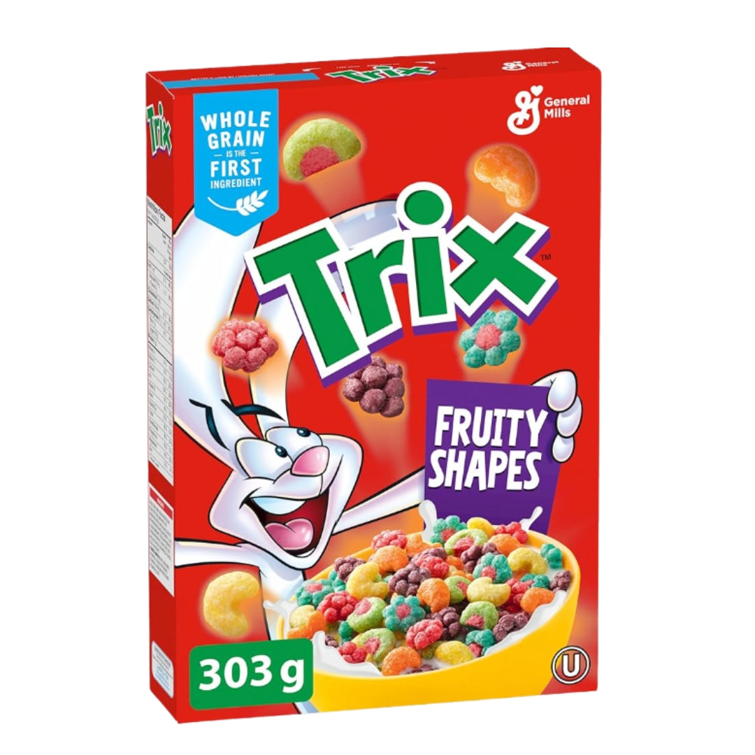 Trix Fruity Shapes Cereal - 303 gram