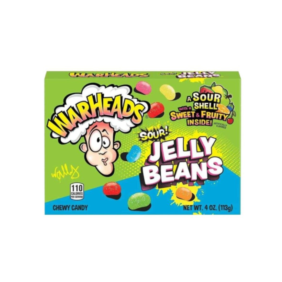 Warheads Sour Jelly Beans - 113 gram
